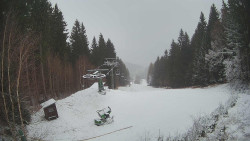 Výstupní stanice lanové dráhy