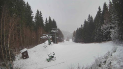 Výstupní stanice lanové dráhy