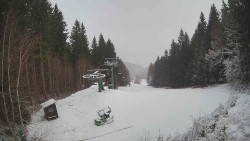 Výstupní stanice lanové dráhy