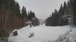 Výstupní stanice lanové dráhy