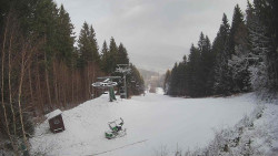 Výstupní stanice lanové dráhy