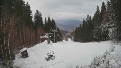 Výstupní stanice lanové dráhy