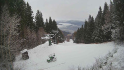 Výstupní stanice lanové dráhy