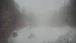 Výstupní stanice lanové dráhy