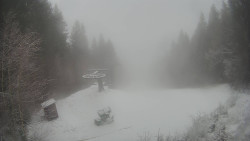 Výstupní stanice lanové dráhy