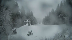 Výstupní stanice lanové dráhy