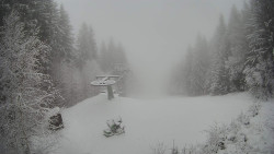 Výstupní stanice lanové dráhy