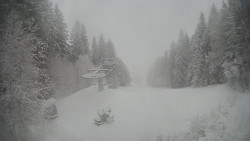 Výstupní stanice lanové dráhy