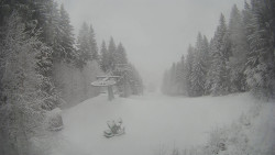 Výstupní stanice lanové dráhy