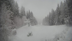 Výstupní stanice lanové dráhy