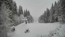 Výstupní stanice lanové dráhy