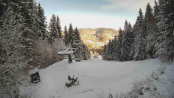 Výstupní stanice lanové dráhy