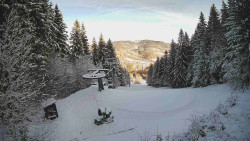 Výstupní stanice lanové dráhy