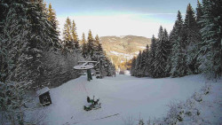 Výstupní stanice lanové dráhy