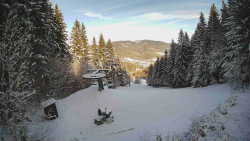 Výstupní stanice lanové dráhy