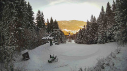 Výstupní stanice lanové dráhy