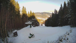 Výstupní stanice lanové dráhy