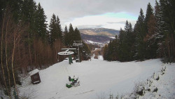 Výstupní stanice lanové dráhy