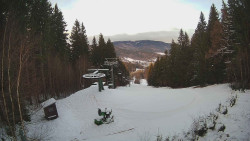 Výstupní stanice lanové dráhy