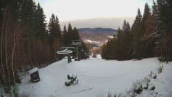 Výstupní stanice lanové dráhy