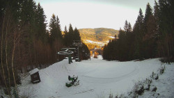 Výstupní stanice lanové dráhy