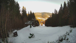 Výstupní stanice lanové dráhy