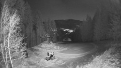 Výstupní stanice lanové dráhy