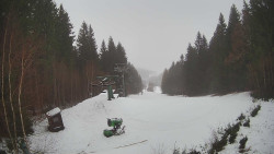 Výstupní stanice lanové dráhy