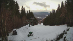 Výstupní stanice lanové dráhy