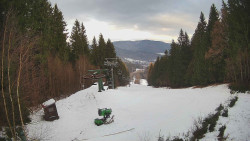 Výstupní stanice lanové dráhy