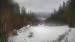 Výstupní stanice lanové dráhy