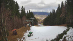 Výstupní stanice lanové dráhy