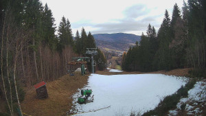 SKICENTRUM Miroslav Lipová Lázně - Výstupní stanice lanové dráhy - 7.12.2025 v 07:45 SKICENTRUM Miroslav Lipová Lázně - Výstupní stanice lanové dráhy - 7.12.2025 v 07:45