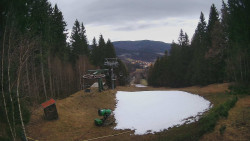 Výstupní stanice lanové dráhy