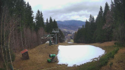 Výstupní stanice lanové dráhy