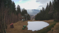 Výstupní stanice lanové dráhy