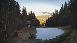 Výstupní stanice lanové dráhy