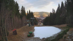 Výstupní stanice lanové dráhy