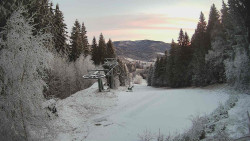 Výstupní stanice lanové dráhy