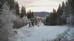 Výstupní stanice lanové dráhy