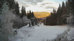 Výstupní stanice lanové dráhy