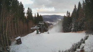 SKICENTRUM Miroslav Lipová Lázně - Výstupní stanice lanové dráhy - 30.12.2025 v 08:15