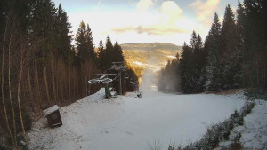 SKICENTRUM Miroslav Lipová Lázně - Výstupní stanice lanové dráhy - 30.12.2025 v 09:45