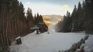 SKICENTRUM Miroslav Lipová Lázně - Výstupní stanice lanové dráhy - 30.12.2025 v 10:15