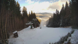 SKICENTRUM Miroslav Lipová Lázně - Výstupní stanice lanové dráhy - 30.12.2025 v 11:45