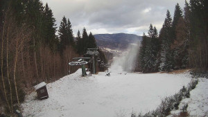 SKICENTRUM Miroslav Lipová Lázně - Výstupní stanice lanové dráhy - 30.12.2025 v 13:45