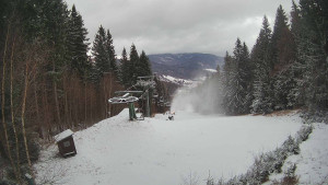 SKICENTRUM Miroslav Lipová Lázně - Výstupní stanice lanové dráhy - 30.12.2025 v 15:45