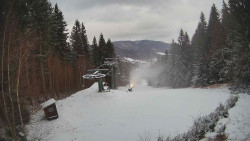 Výstupní stanice lanové dráhy