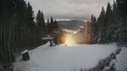 Výstupní stanice lanové dráhy