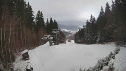 Výstupní stanice lanové dráhy